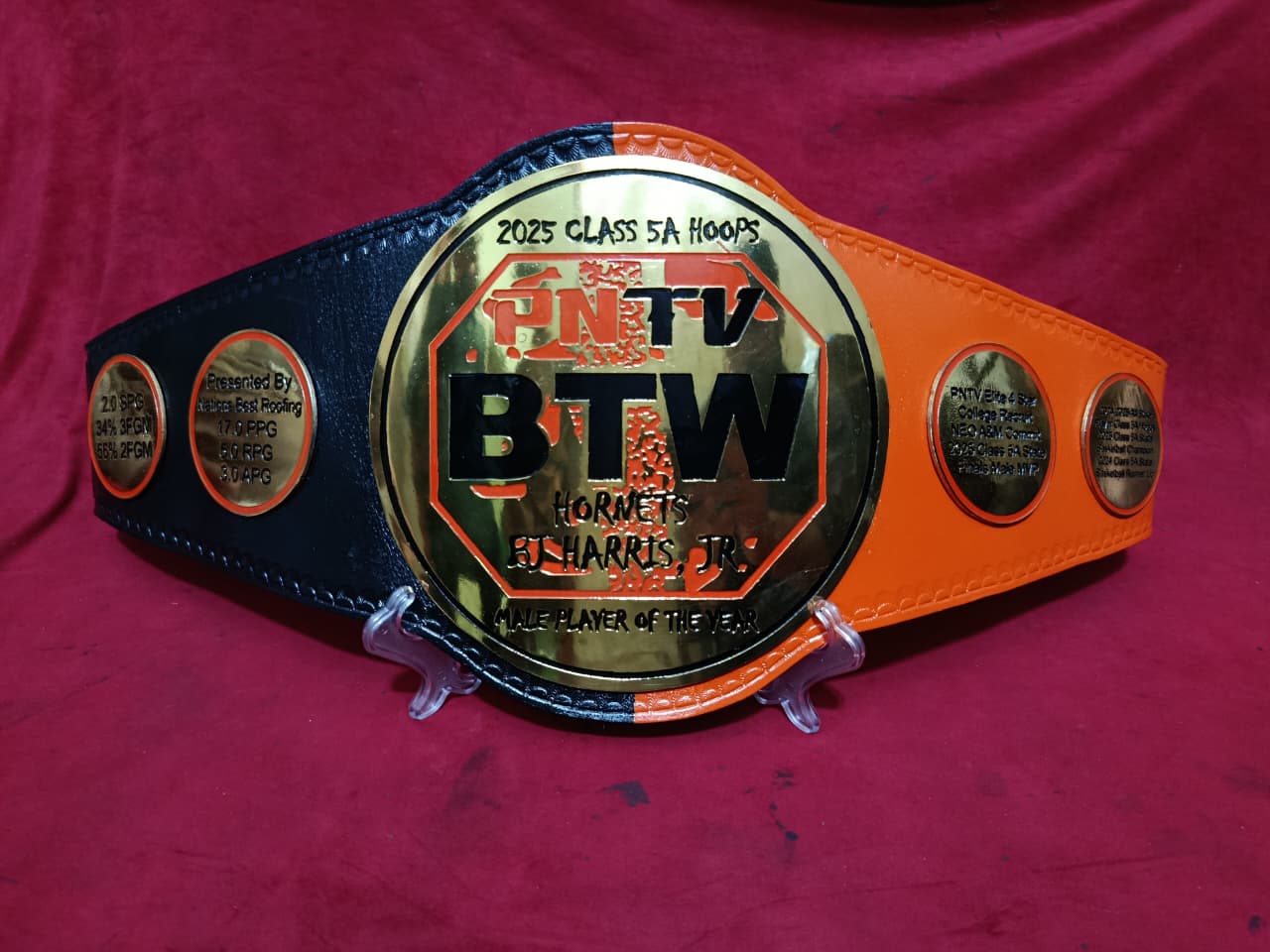 Custom Championship Title Belts (4mm ZINC)