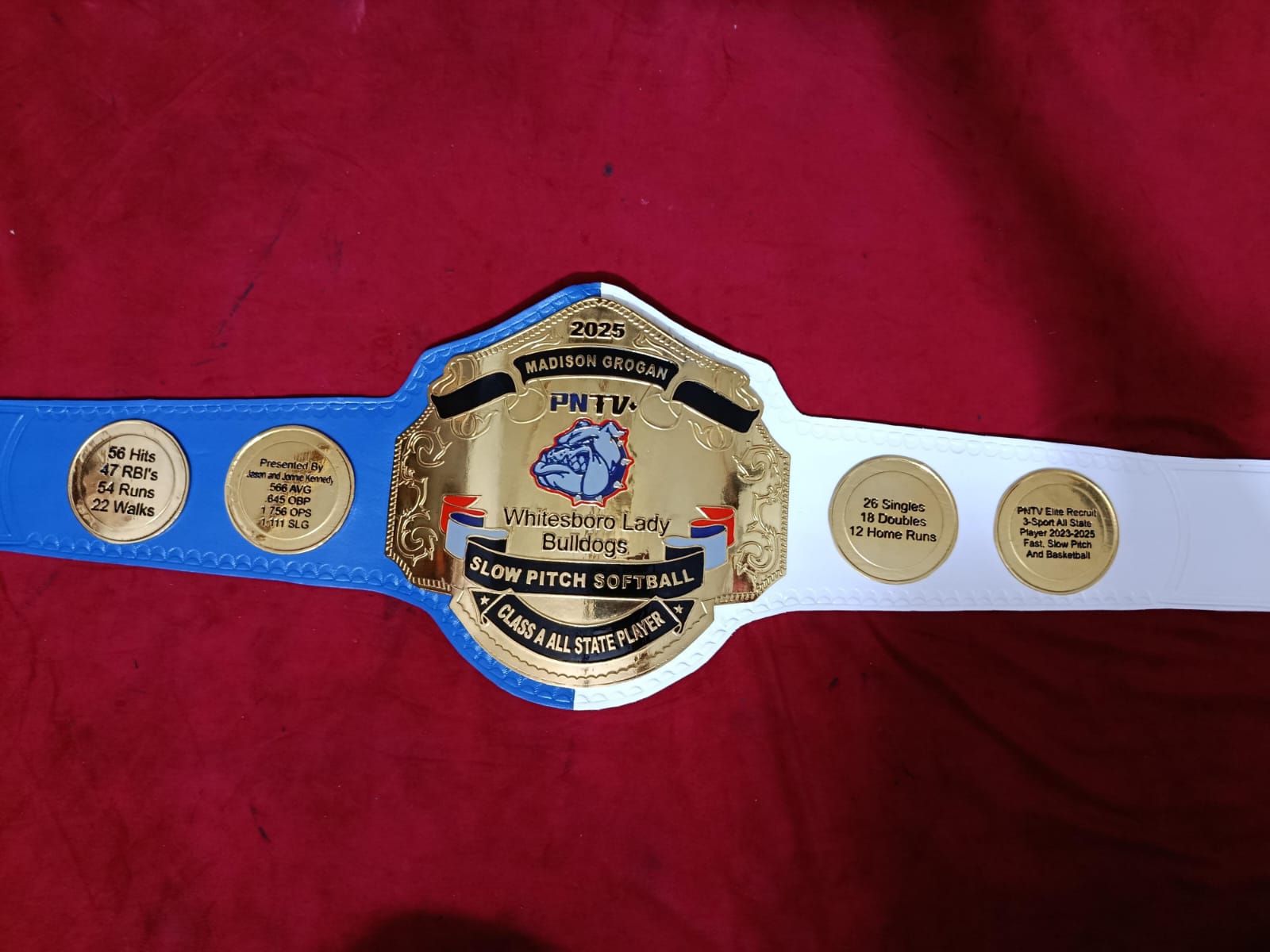 Custom Championship Title Belts (4mm ZINC)
