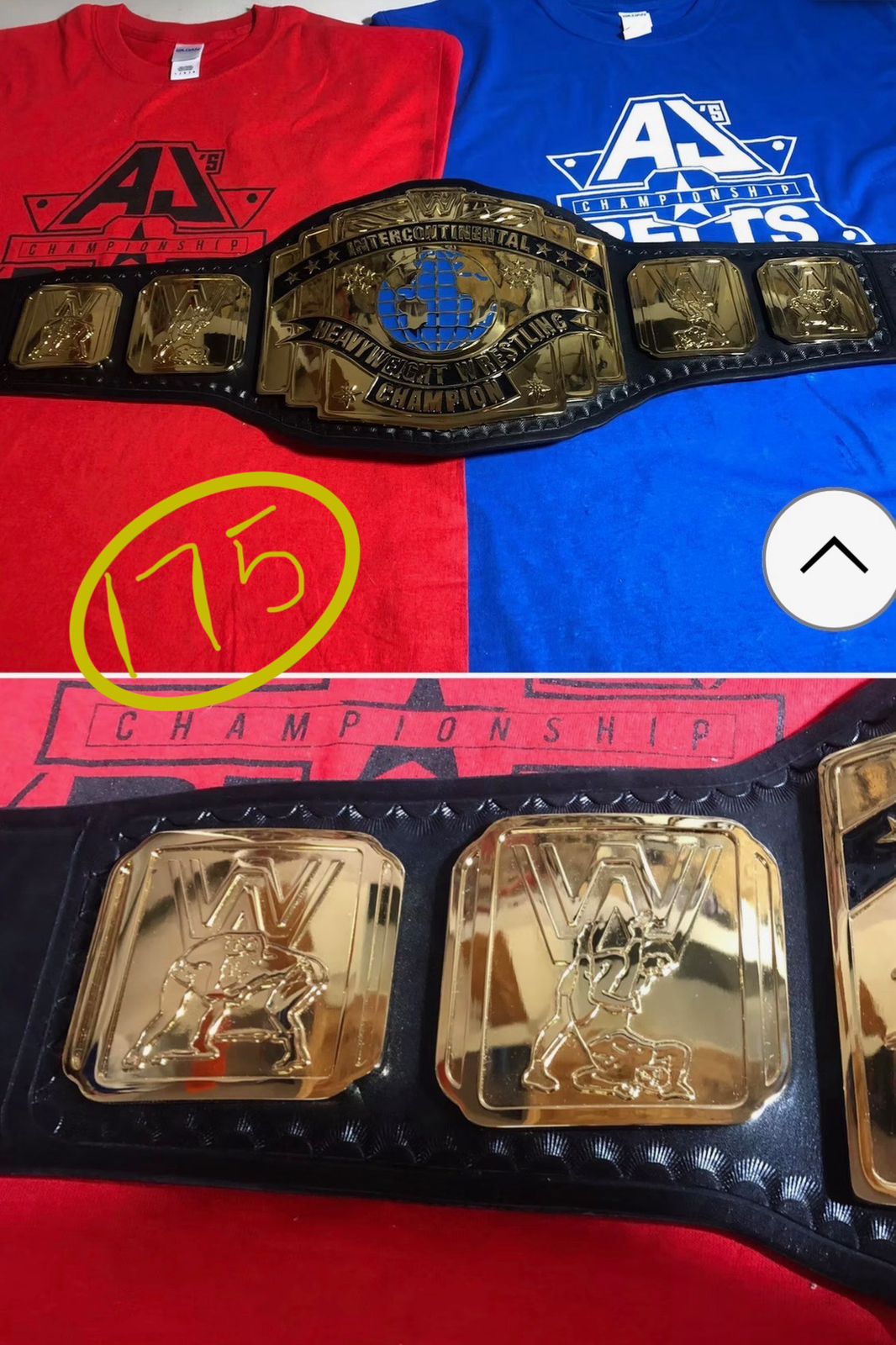Custom Championship Title Belts (4mm ZINC) - Customize Wrestling Belts Wrestling Belt Strapposhleathers - 14b7Design 13GoldenCustom Championship Title Belts (4mm ZINC)Wrestling Belt Strapposhleathers - 14b7