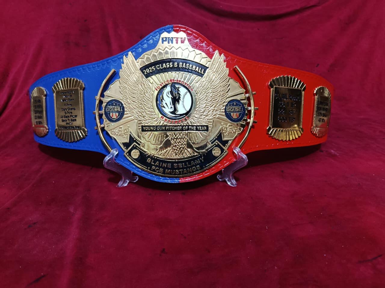 Custom Championship Title Belts (4mm ZINC)