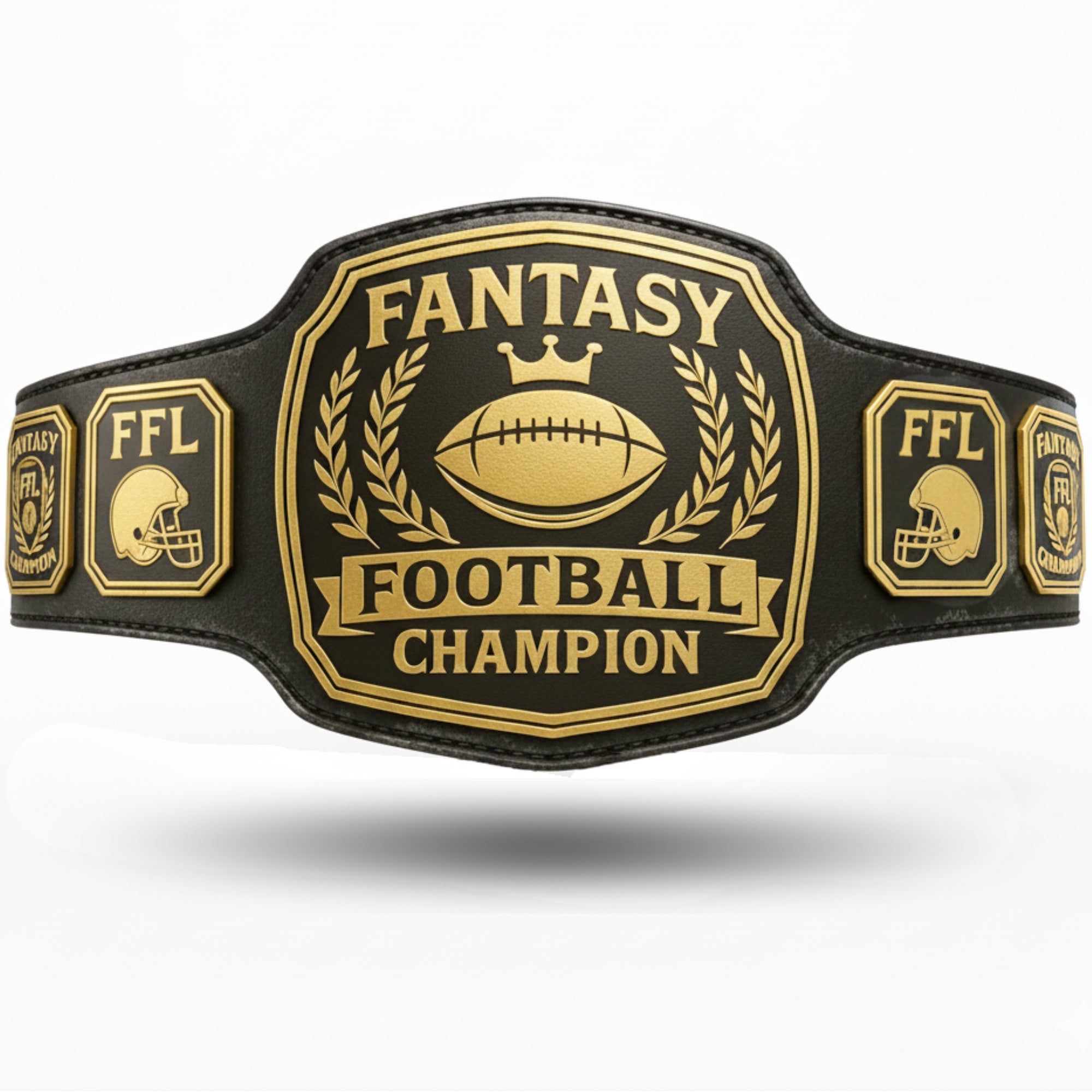 Fantasy Football Belt Gold