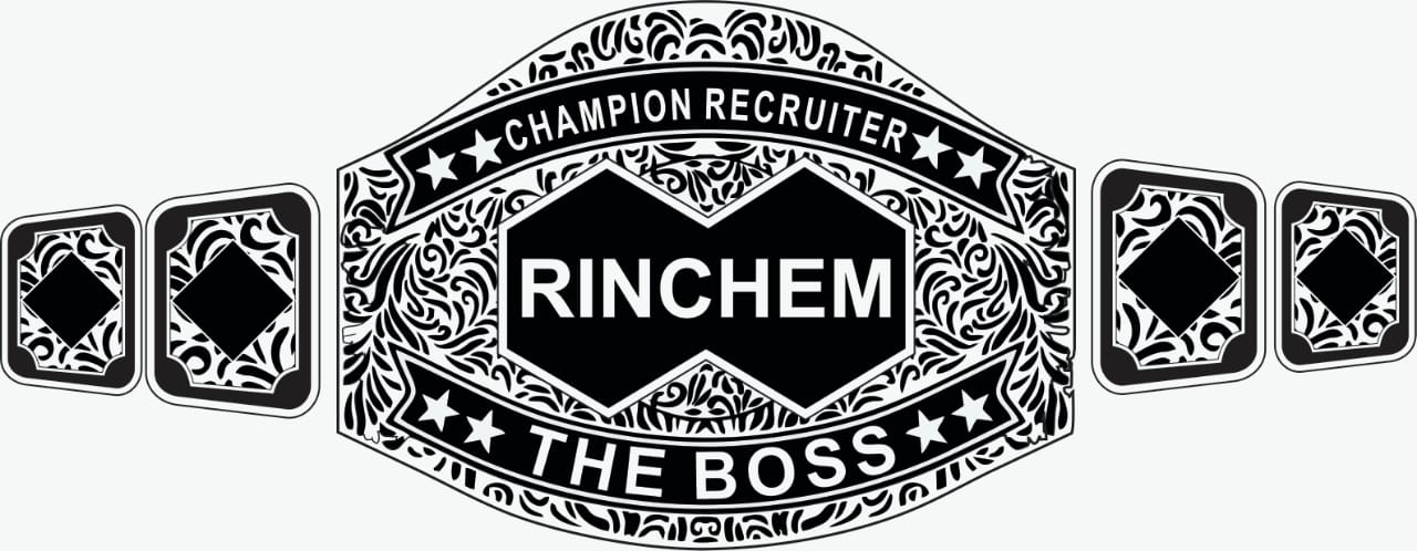 Custom Name and Rinchem Logo For Firm Wrestling Championship Belt - Customize Wrestling Belts