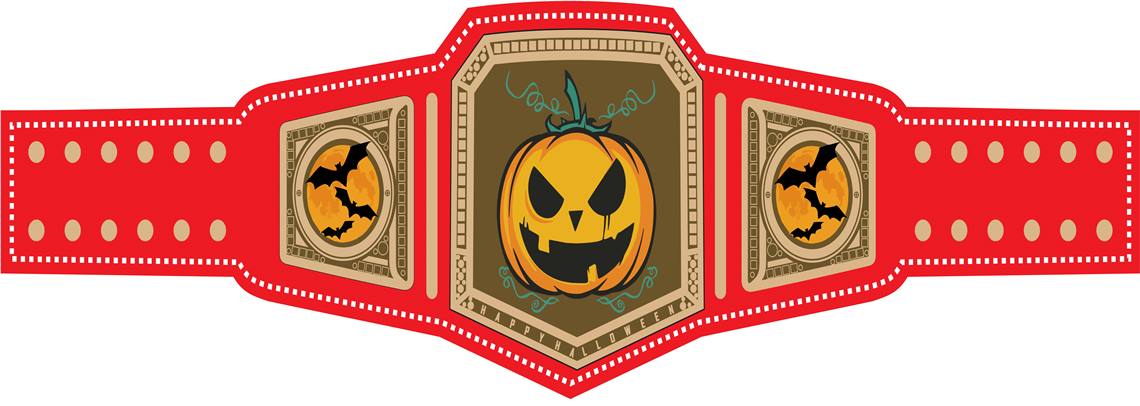 Halloween Championship Wrestling Belt - Customize Wrestling Belts