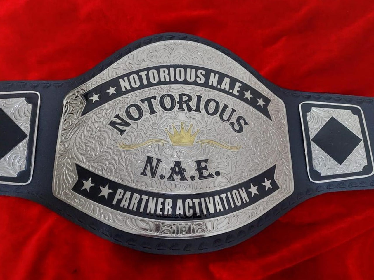 Custom Name and Crown Logo For Your Firm Wrestling Championship Belt - Customize Wrestling Belts