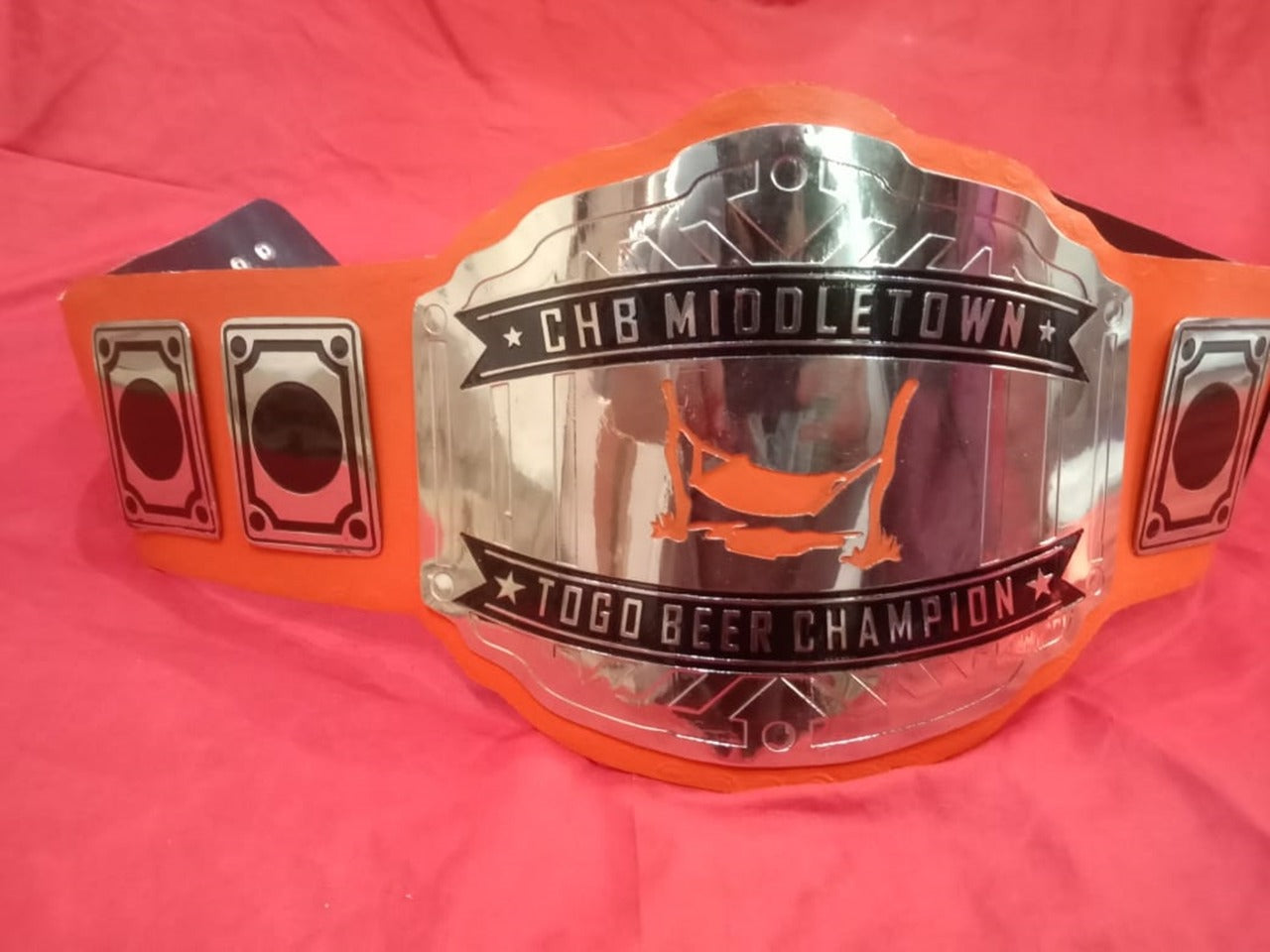 Custom Name and Net Woven Sling Logo Wrestling Championship Belt - Customize Wrestling Belts