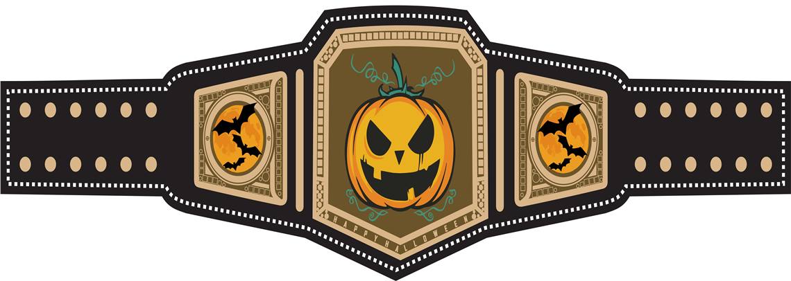 Halloween Championship Wrestling Belt - Customize Wrestling Belts