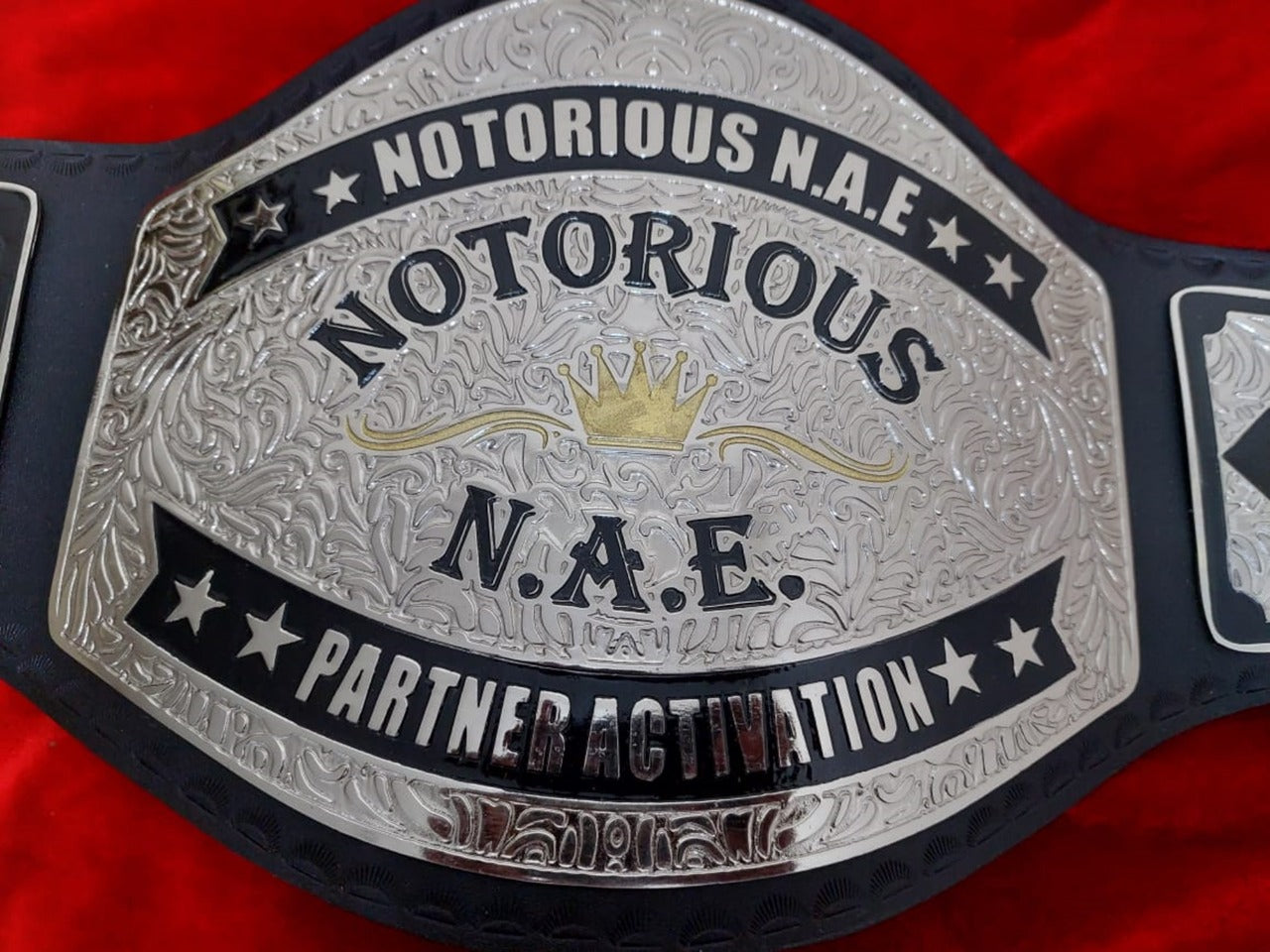 Custom Name and Crown Logo For Your Firm Wrestling Championship Belt - Customize Wrestling Belts