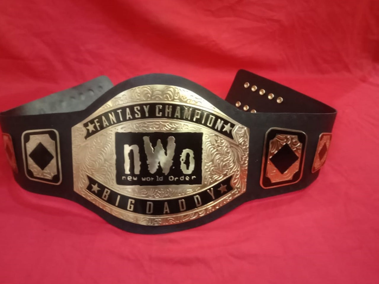 Custom NWO Wrestling Championship Belt