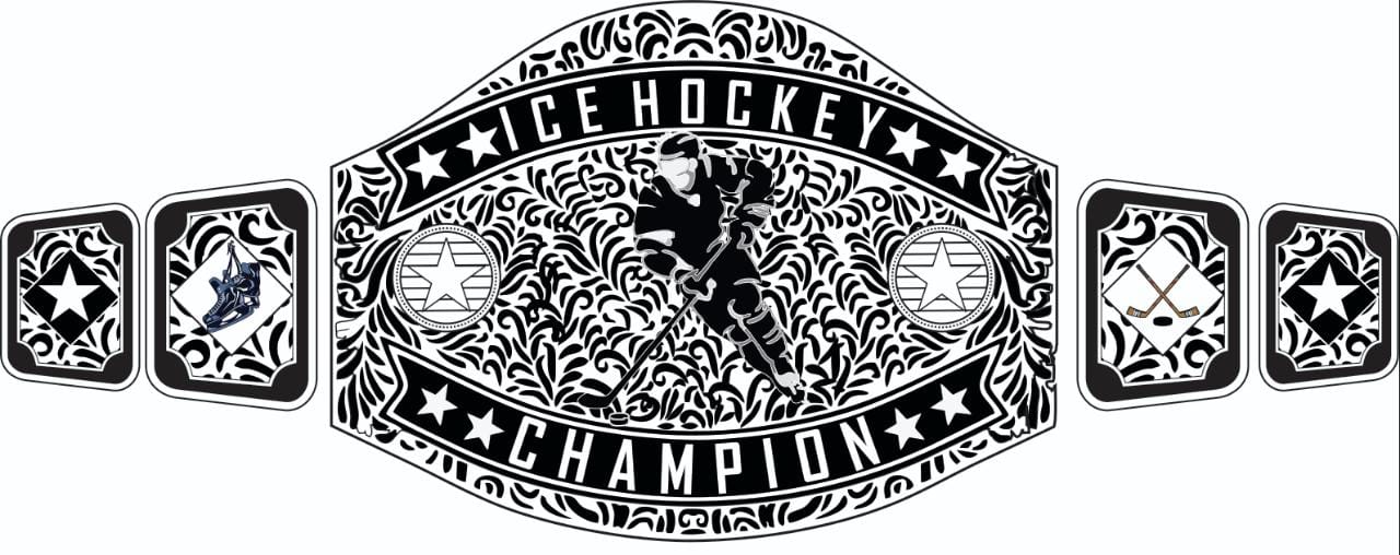 Ice Hockey Championship Belt – Customize Wrestling Belts