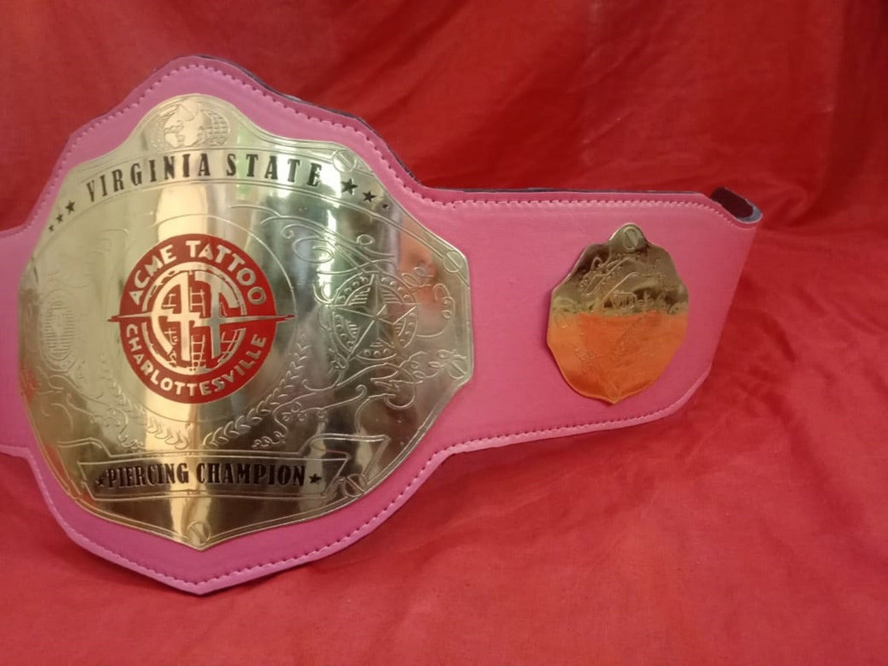 Custom Virginia State Championship Belt - Customize Wrestling Belts