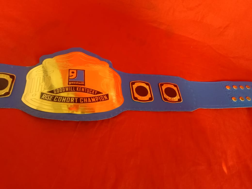 Custom Name and Goodwill Logo Wrestling Championship Belt - Customize Wrestling Belts