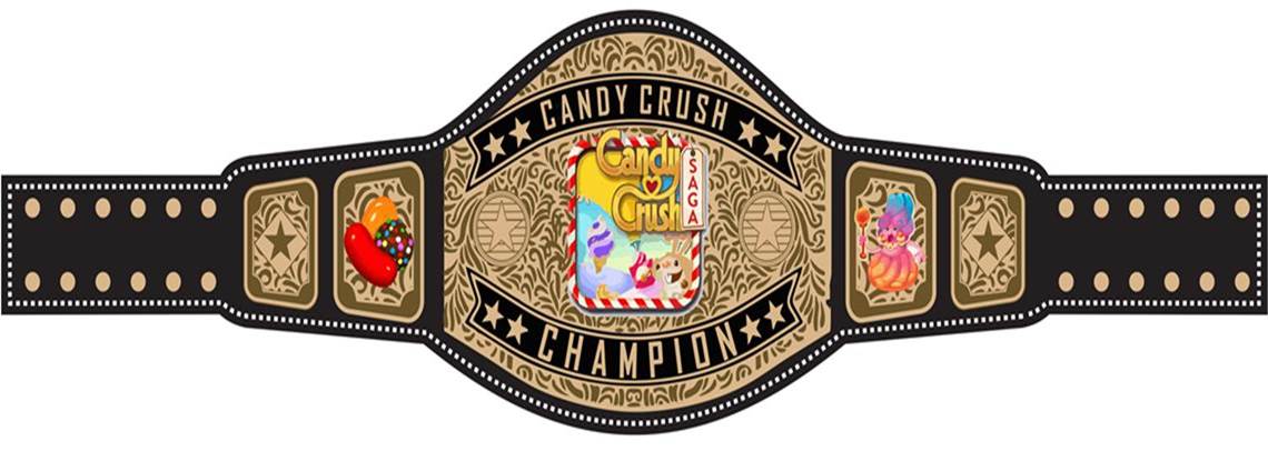 Candy Crush Championship Wrestling Belt - Customize Wrestling Belts