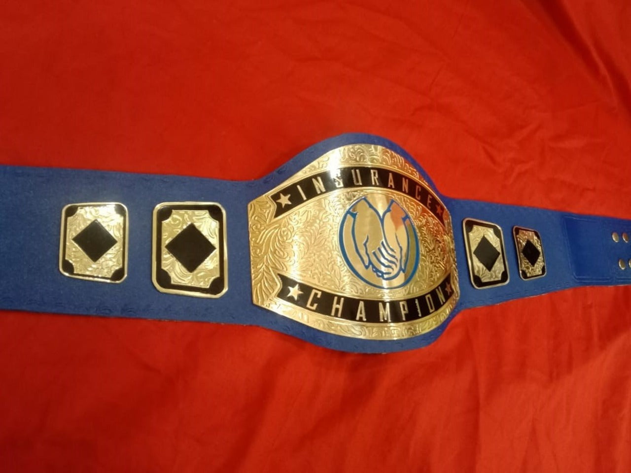 WWE World Heavyweight Championship Belt Adult 2 MM Brass free shipping