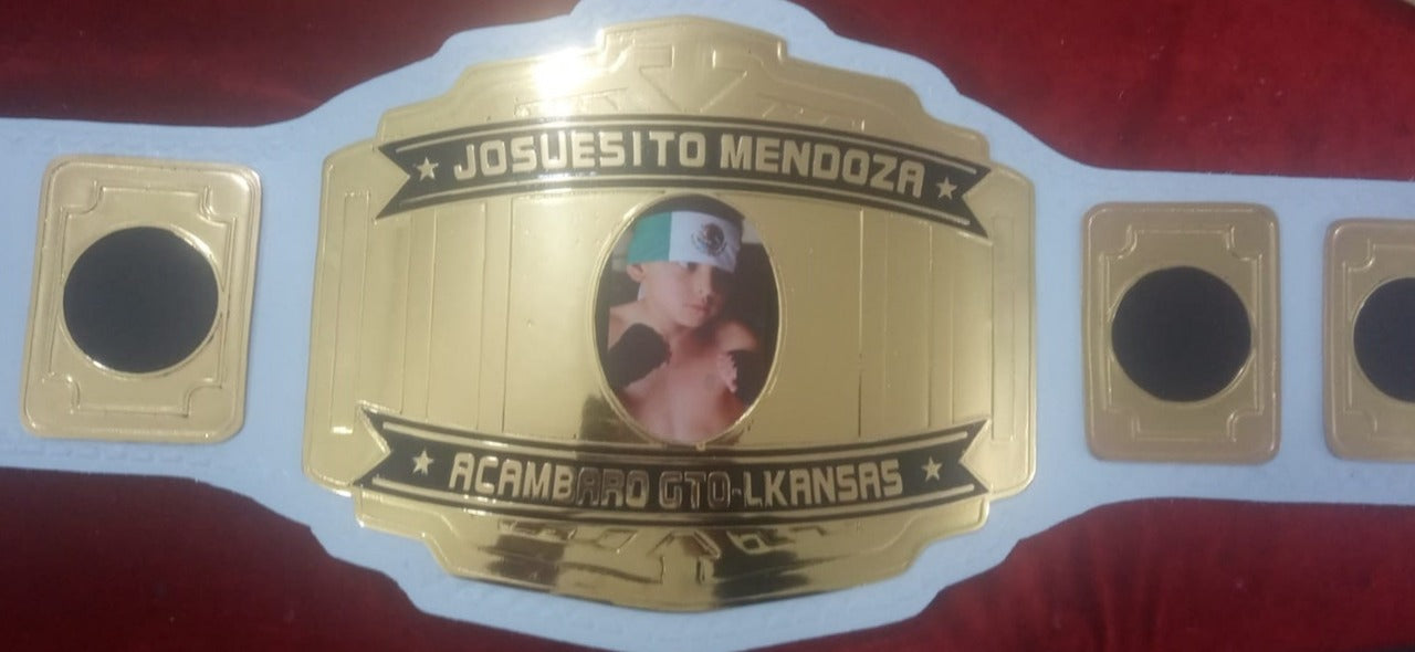 Custom Name and Add Your Picture Logo Wrestling Championship Belt - Customize Wrestling Belts