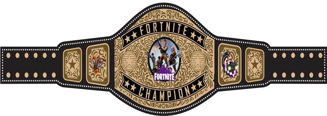 Fortnite Championship Wrestling Belt – Customize Wrestling Belts